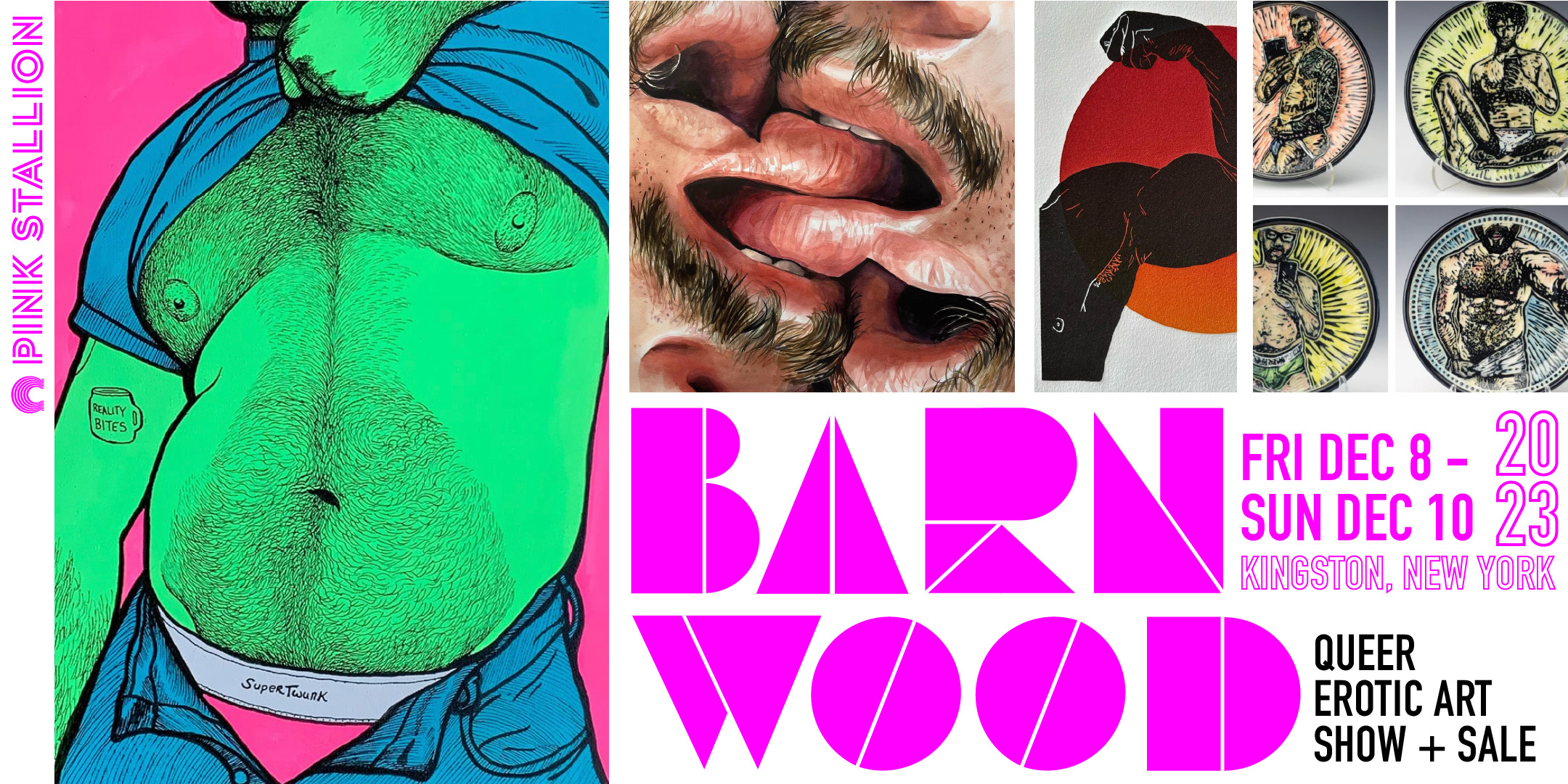 Barnwood: A Pop-Up Gay Erotic Art Show + Sale | Pink Stallion