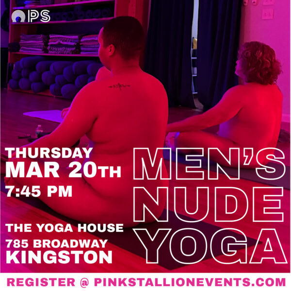 Men’s Nude Yoga – Thursday March 20, 2025 (Kingston)